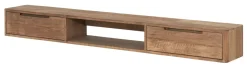 DTP Home Zwevend TV-meubel Bliss Teakhout, Met lades* Tv-Meubel Hout