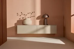 Nohr Zwevend TV-meubel Ericka MDF, 160cm* Tv-Meubel Zwart